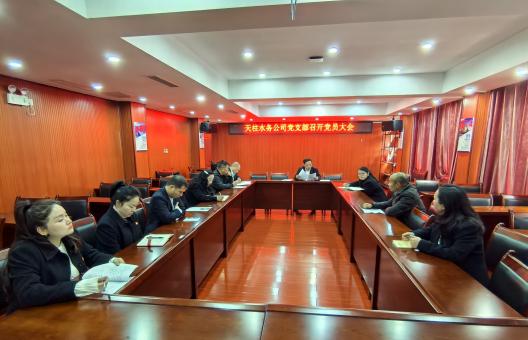 “两优一先” 榜样风采⑥│州国资委党委系统先进基层党组织天柱水务公司党支部：党建红引领水务蓝 实干惠民促发展